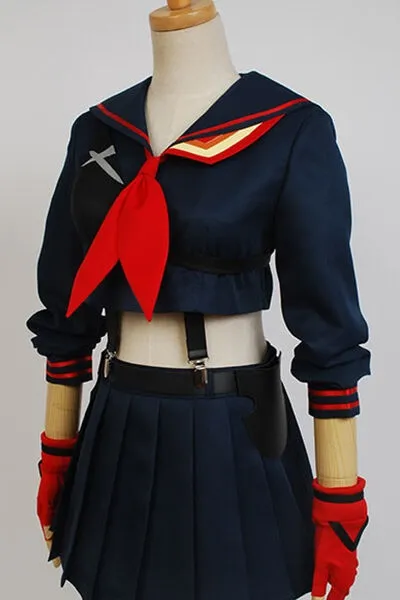 Ryuko Matoi Cosplay Outfit Fighting Battle Costume