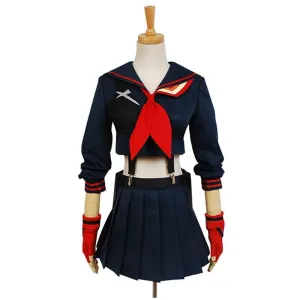 Ryuko Matoi Cosplay Outfit Fighting Battle Costume