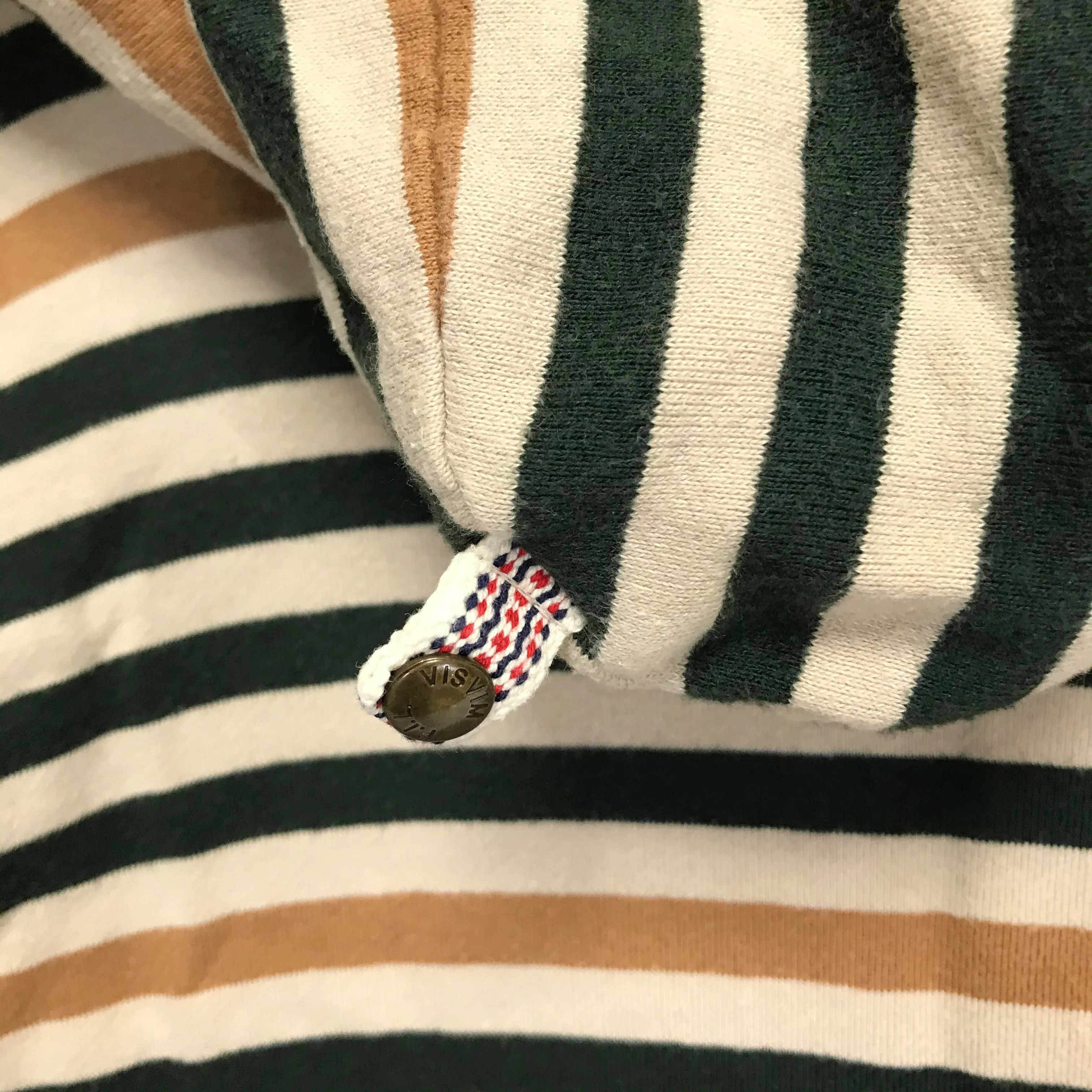 [S] Visvim 11SS Antique Border Hoodie
