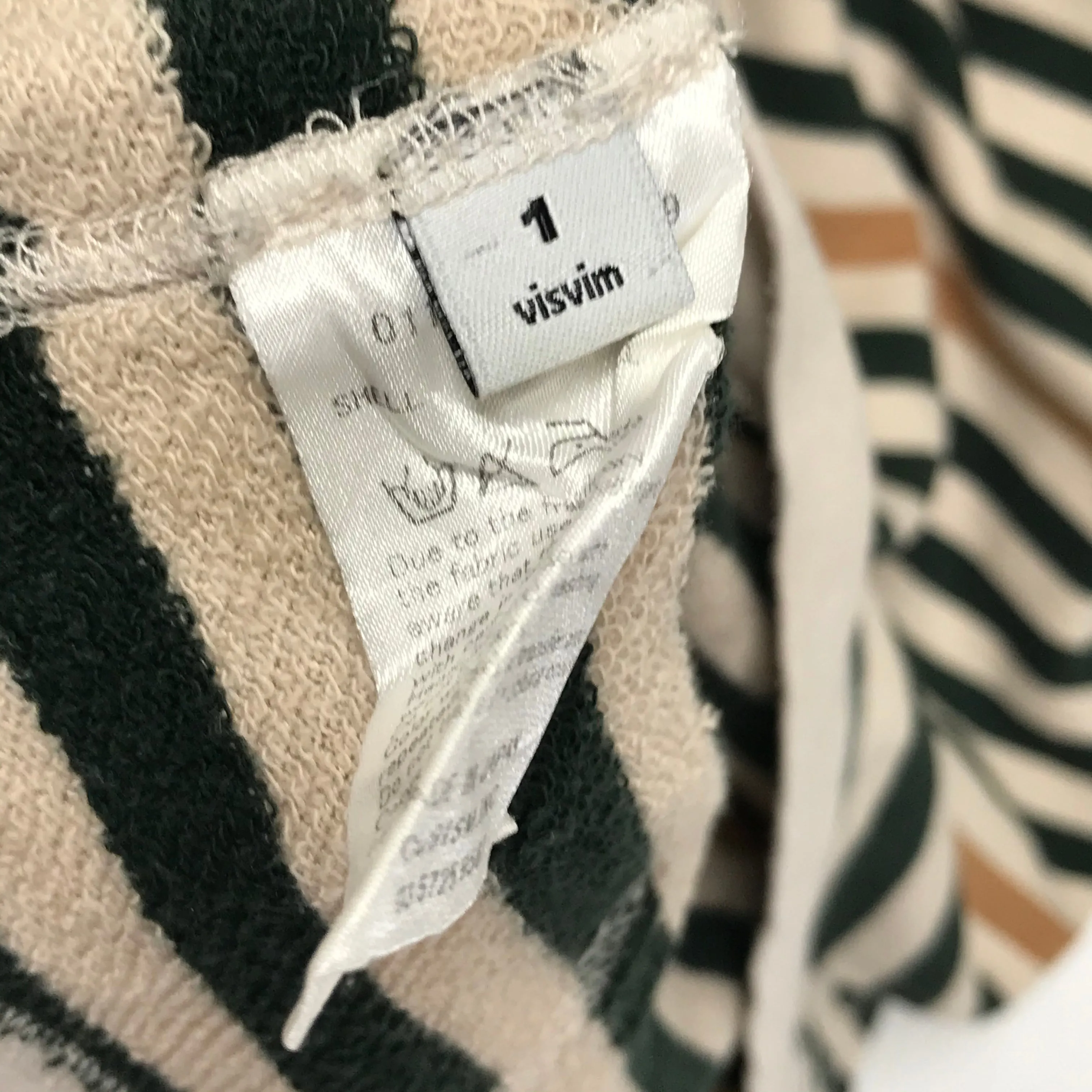 [S] Visvim 11SS Antique Border Hoodie