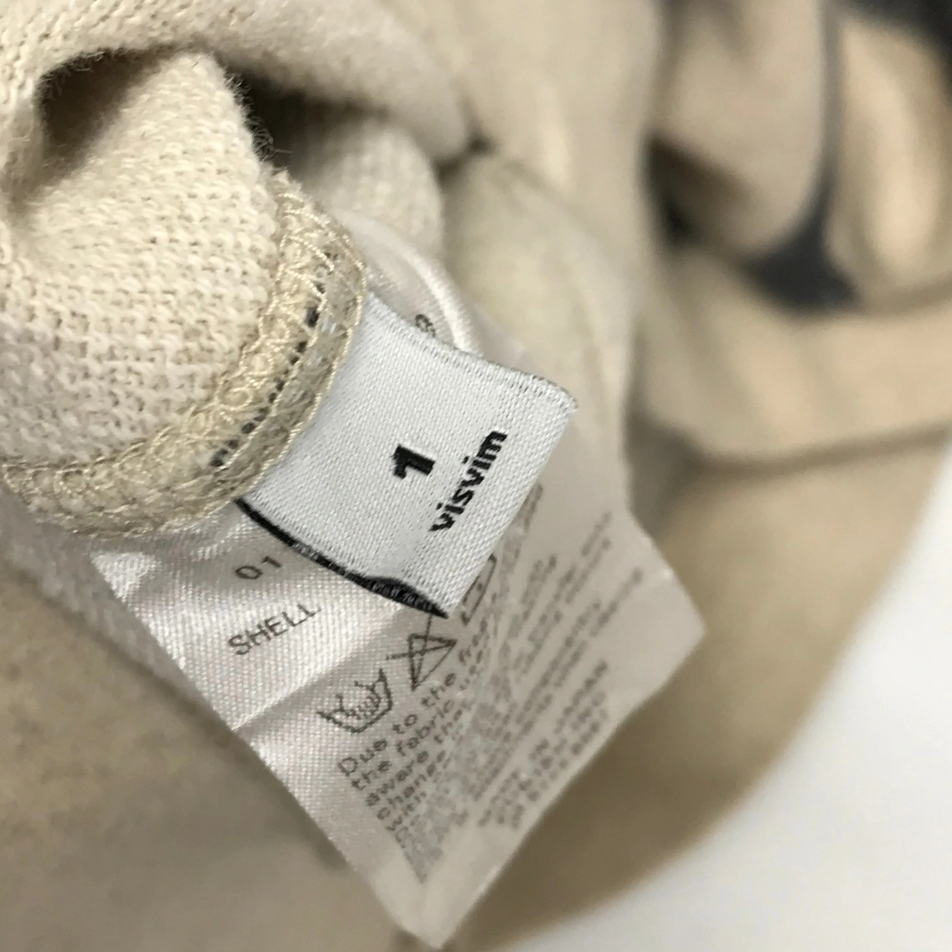 [S] Visvim 12SS Papyrus Hoodie F.Z.