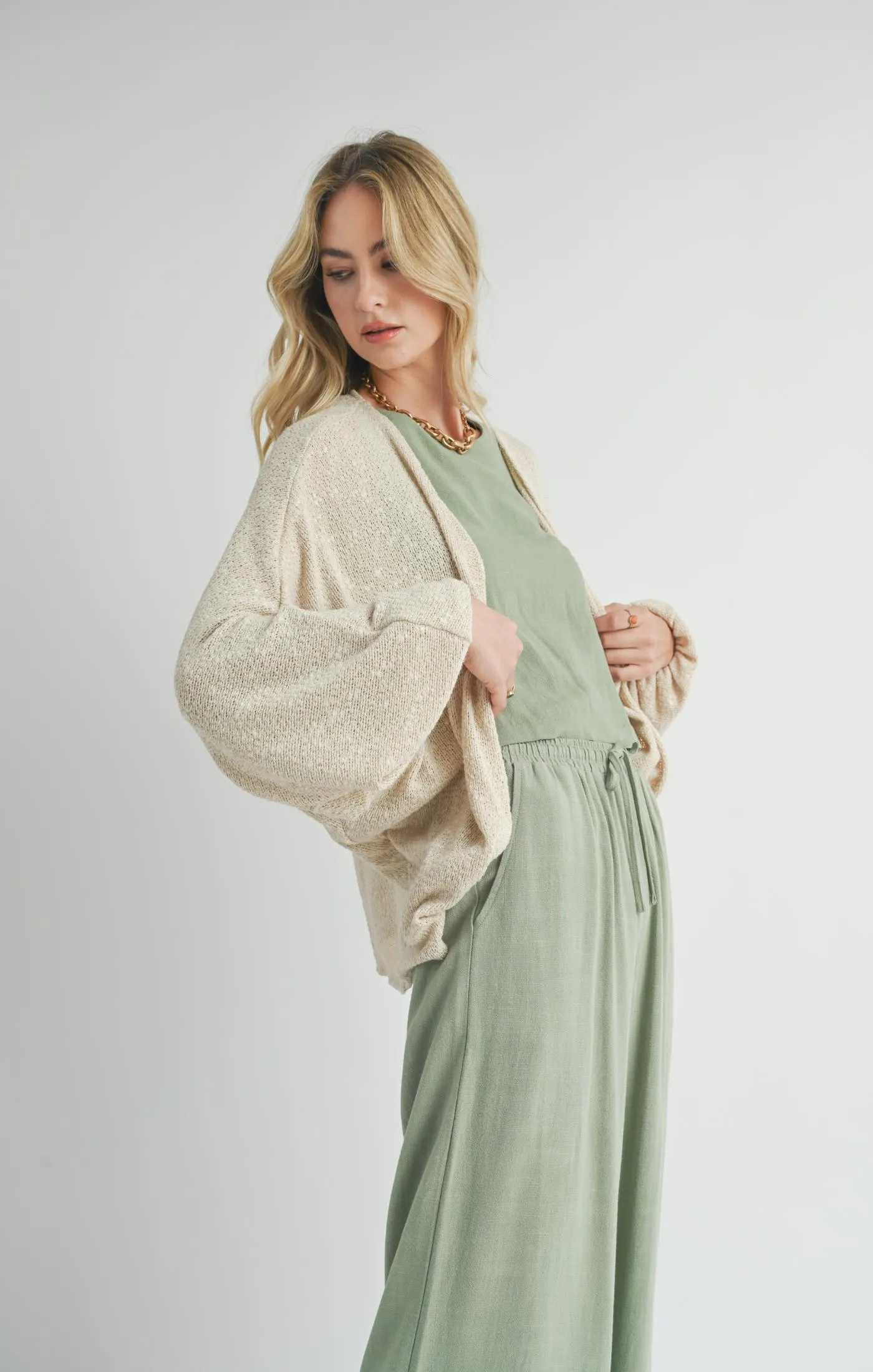 Sadie And Sage Core Memory Open Cardi