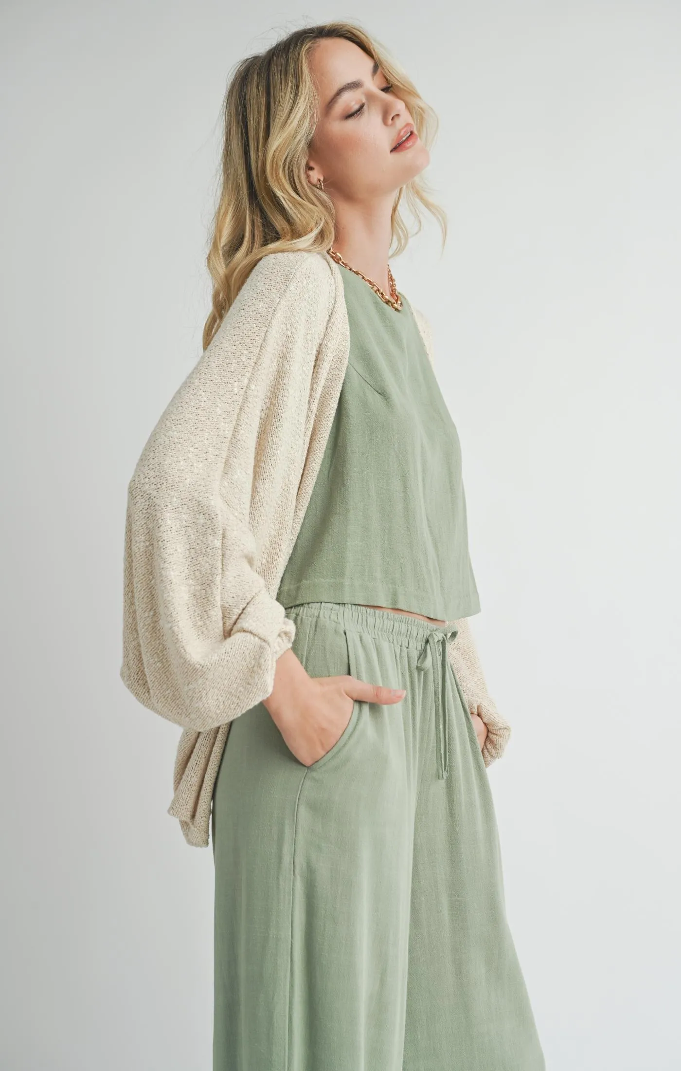 Sadie And Sage Core Memory Open Cardi