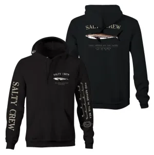 Salty Crew Bruce Hooded Fleece Hoodie - Black