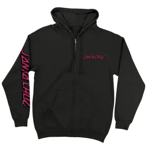 Santa Cruz Mens Roskopp The Five Zip Hoodie