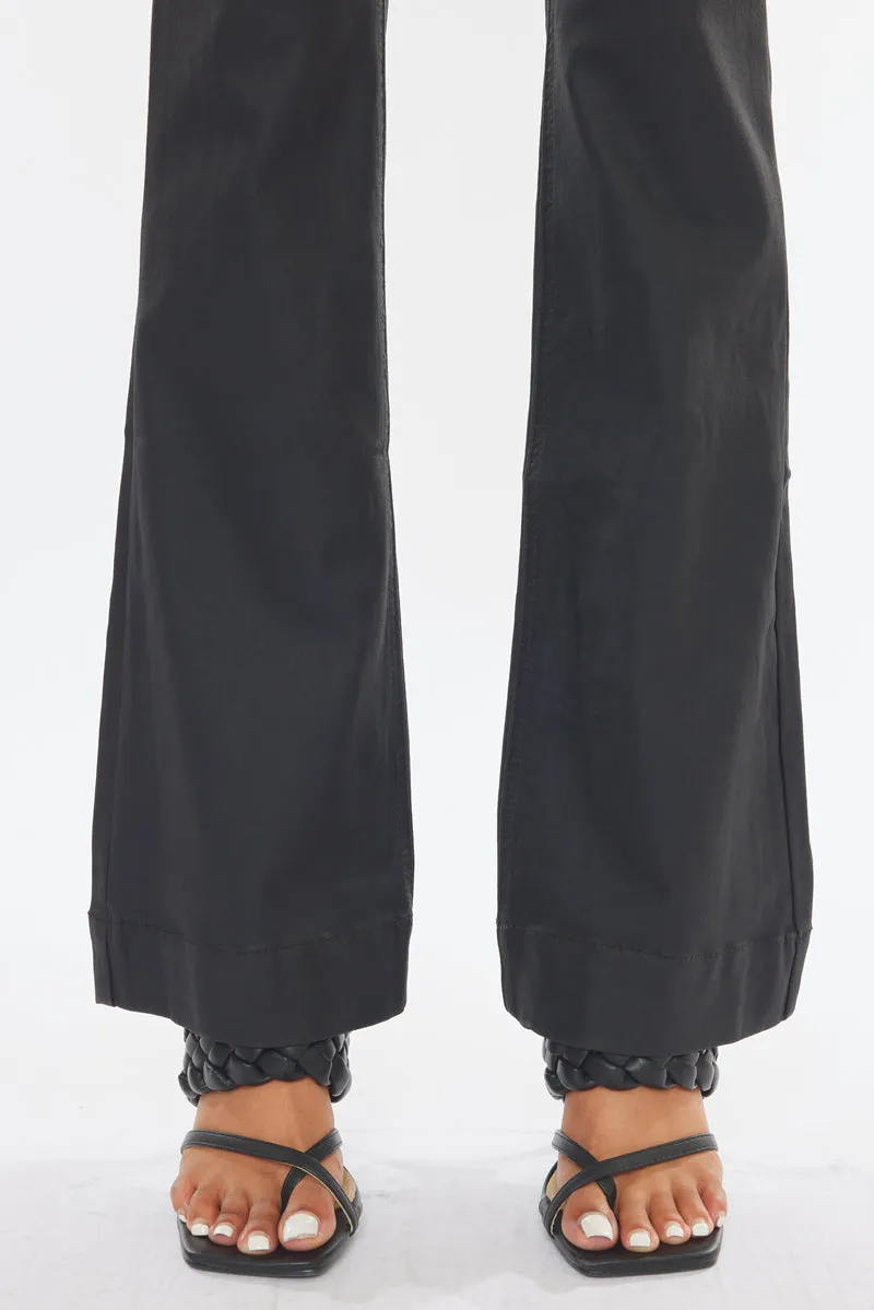 Scarlett Low Rise Coated Bootcut Jeans