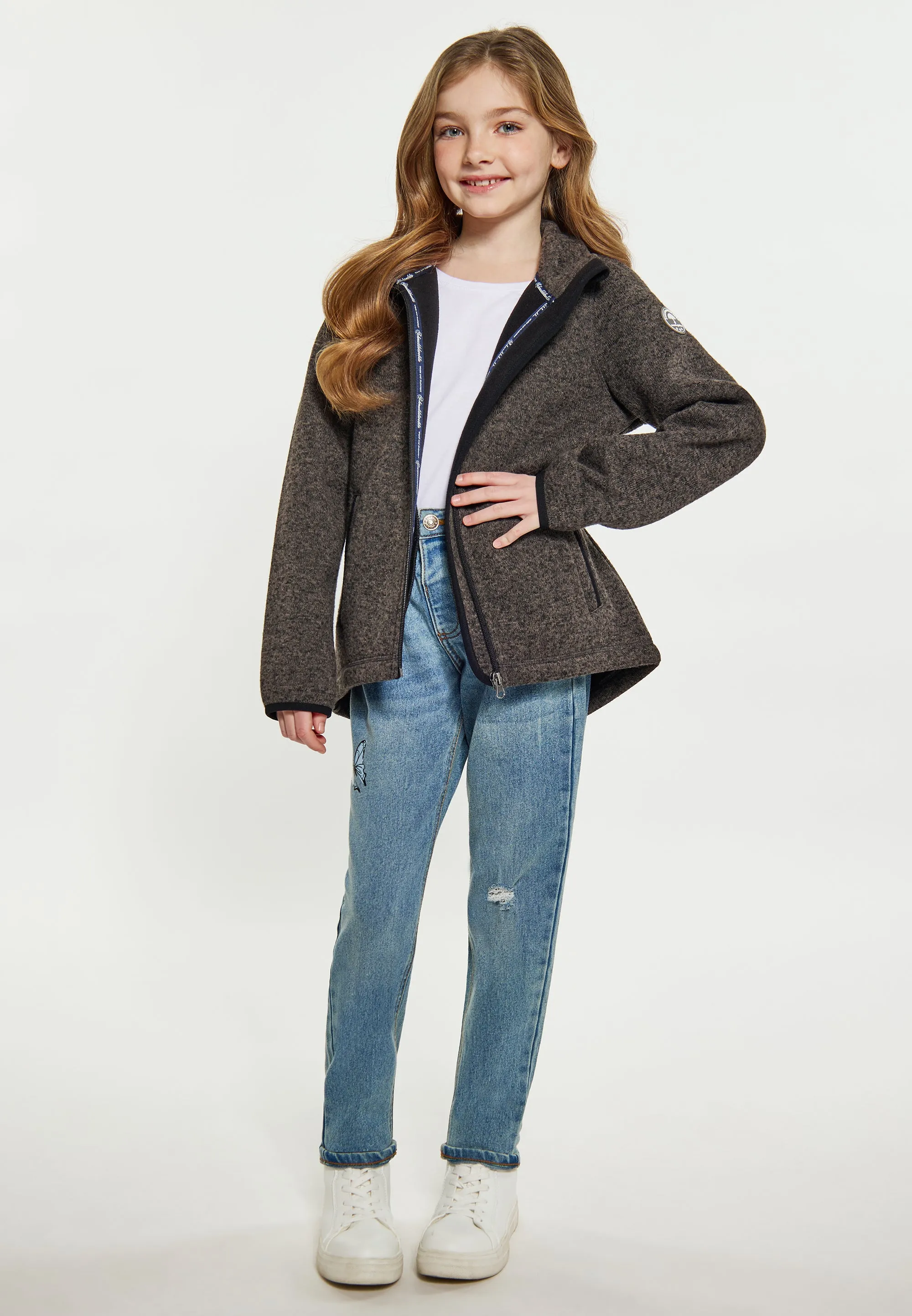 Schmuddelwedda Knitted Fleece Jacket