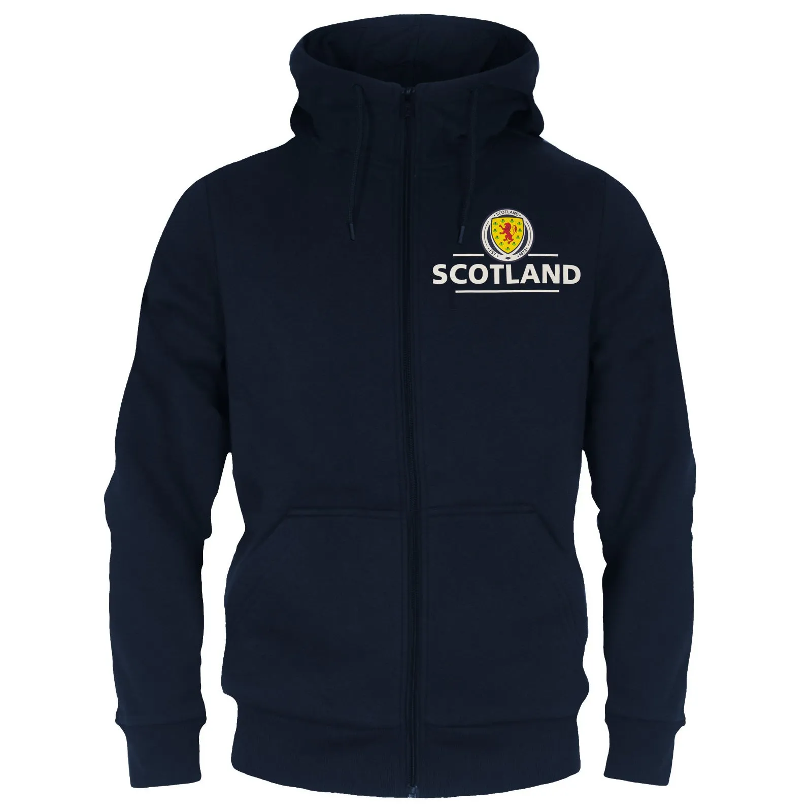 Scotland Mens Zip Hoodie