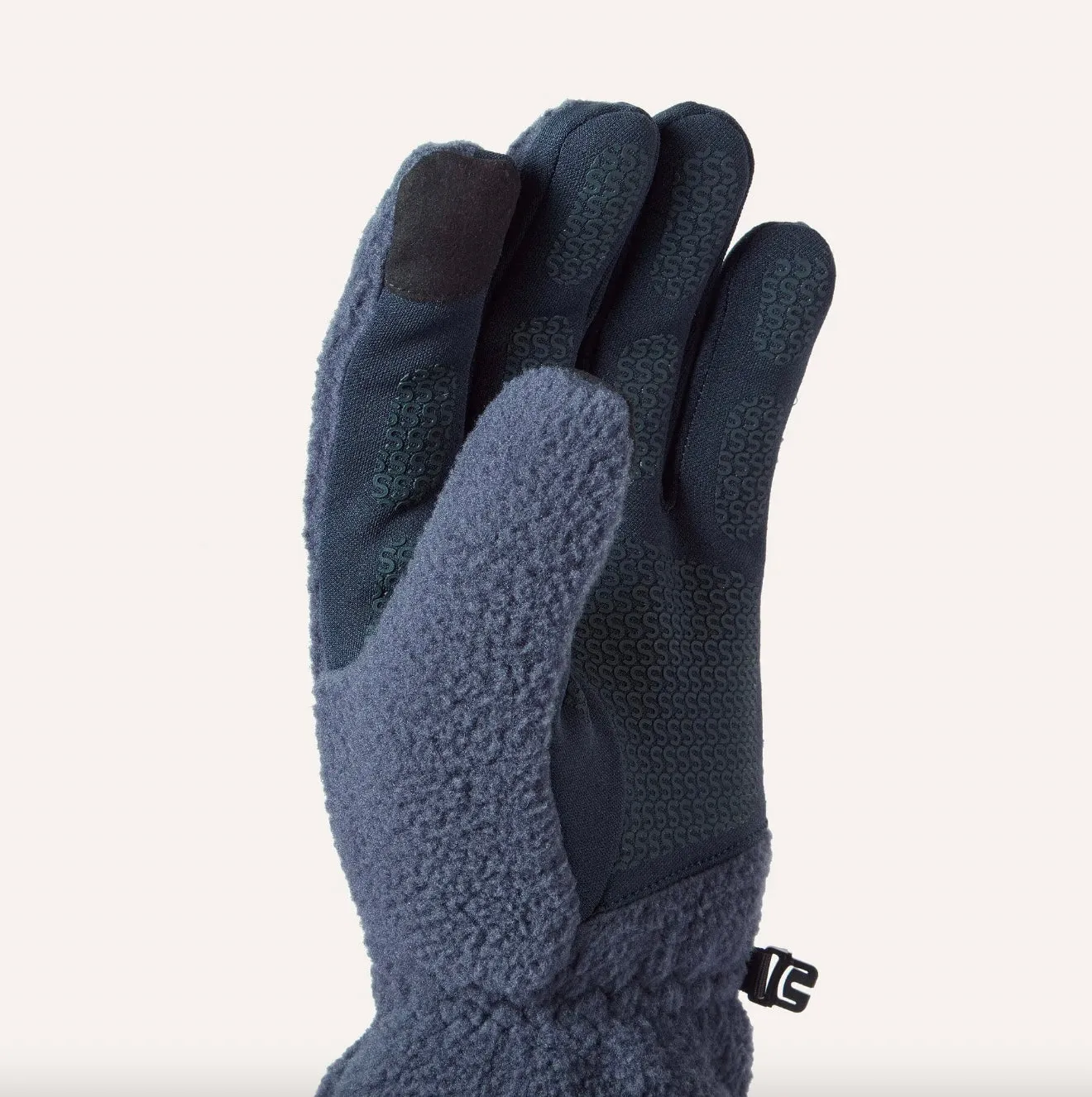 Sealskinz Womens Sherpa Fleece Glove - Navy