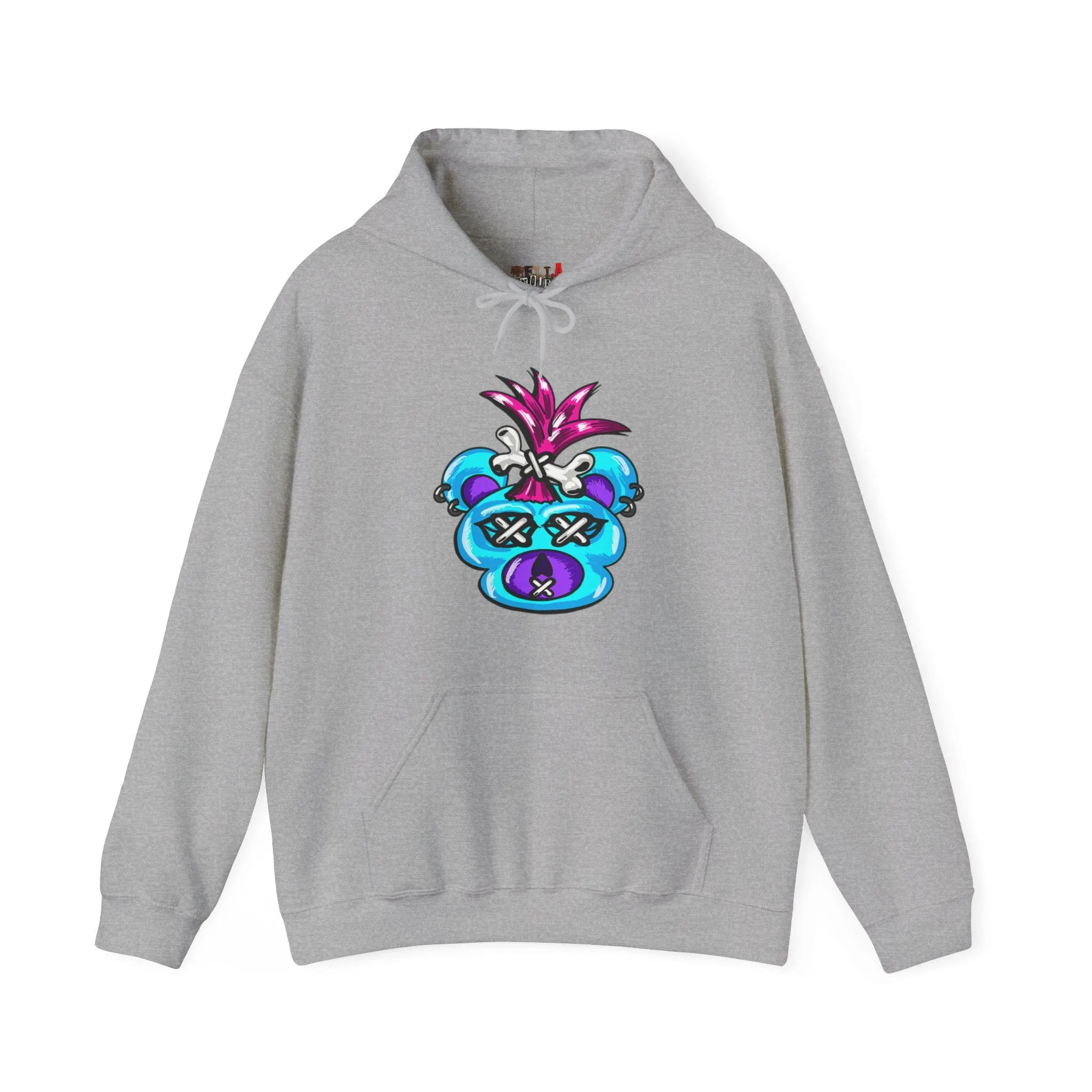 Shrunken Head Teddy Bear Hoodie