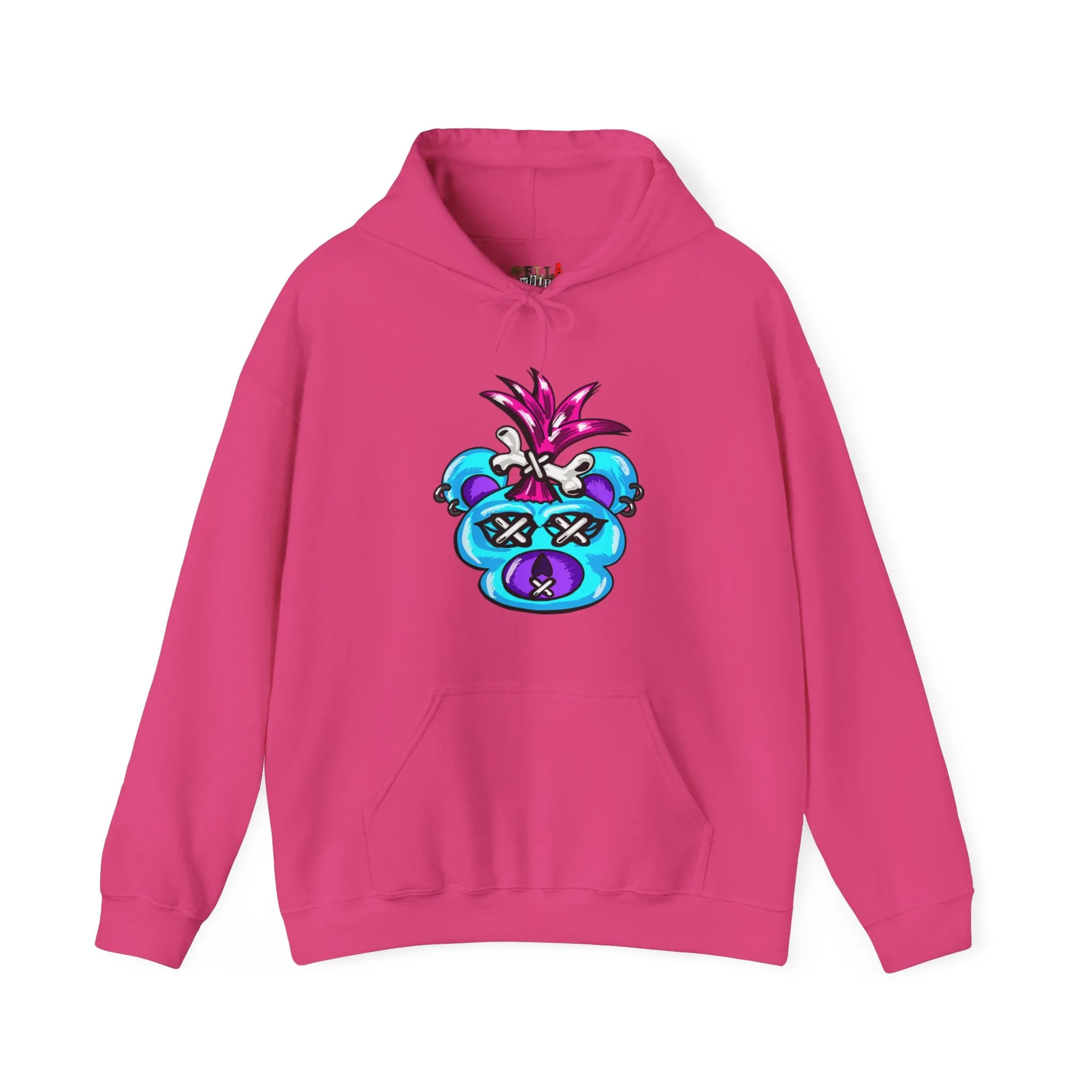 Shrunken Head Teddy Bear Hoodie