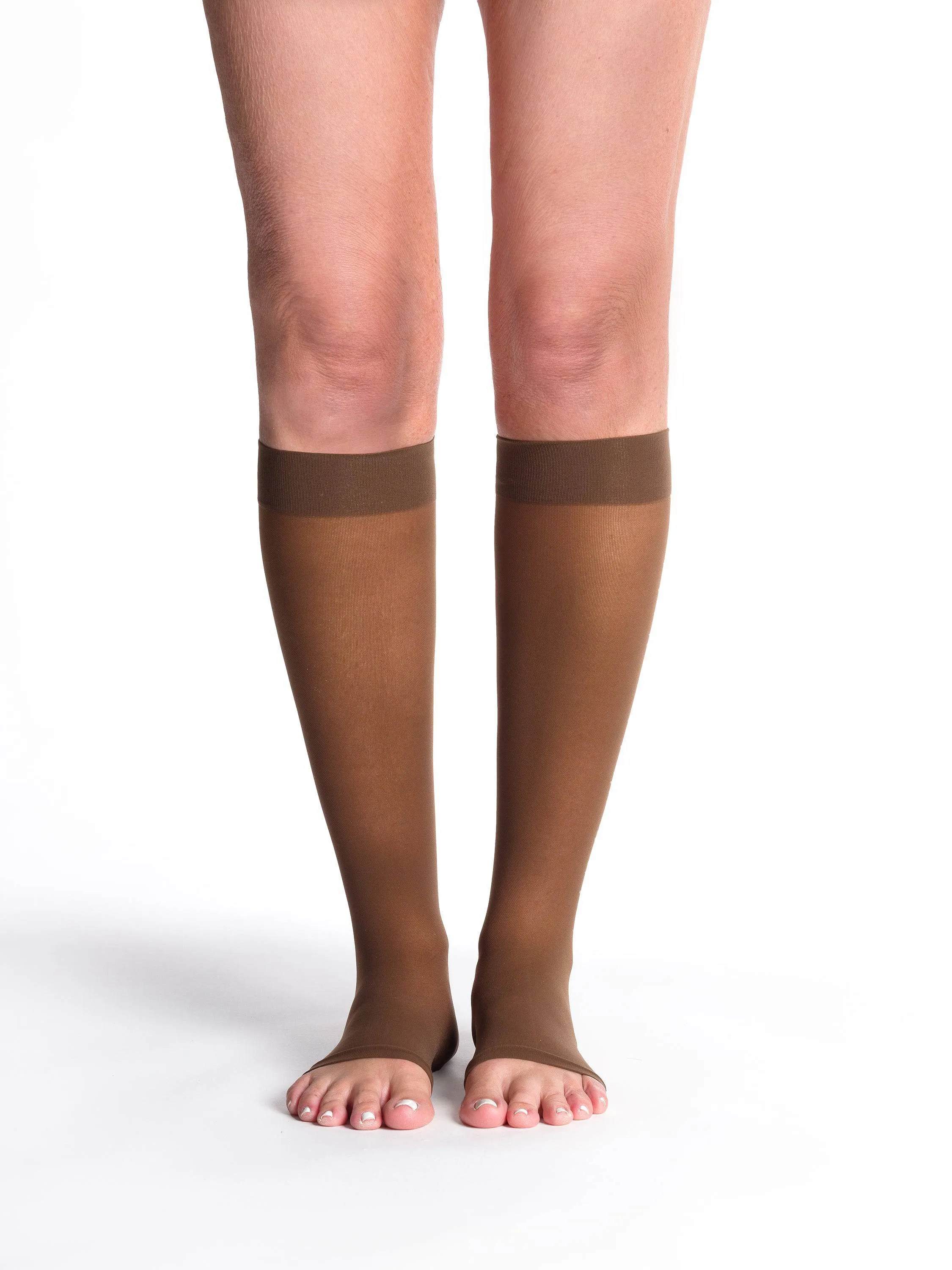 Sigvaris Sheer (Formerly 780 EverSheer) Women's Knee High  15-20mmHg-Open Toe