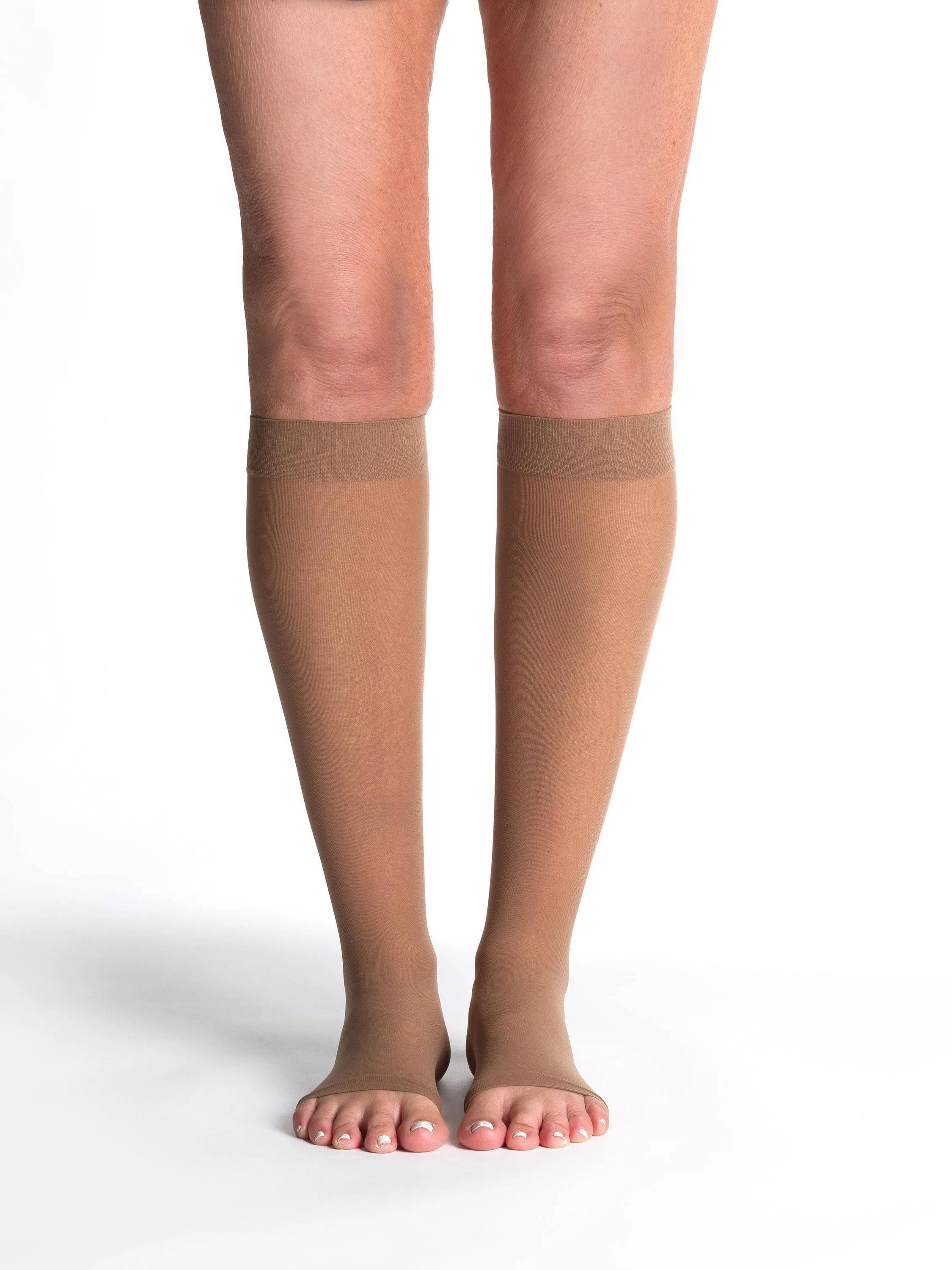 Sigvaris Sheer (Formerly 780 EverSheer) Women's Knee High  15-20mmHg-Open Toe