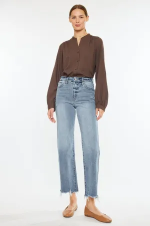 Size US 7 Kancan High Rise Slim Wide Leg Jeans
