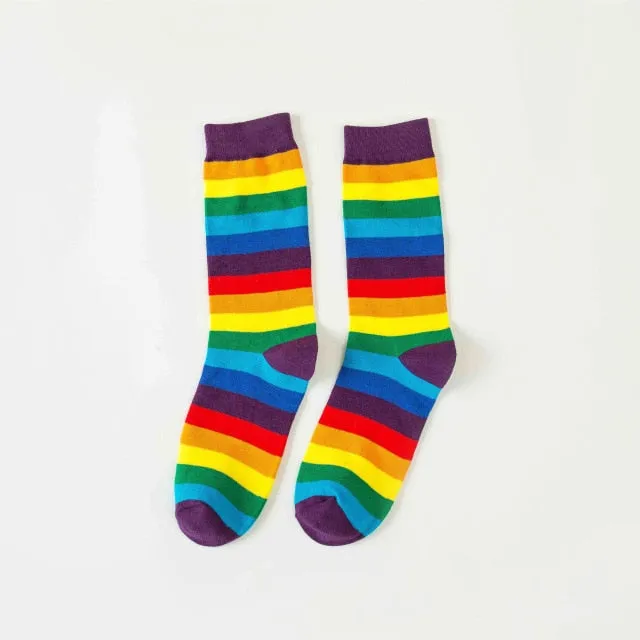Skater Rainbow Socks