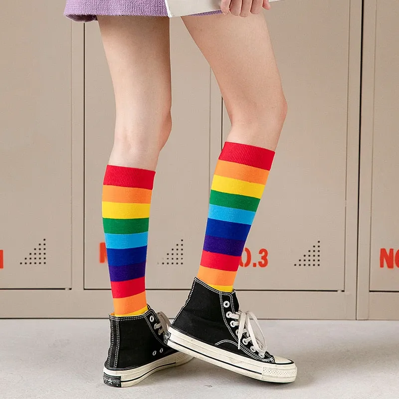 Skater Rainbow Socks