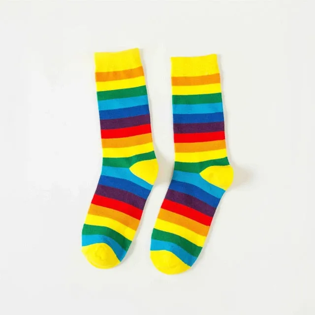Skater Rainbow Socks