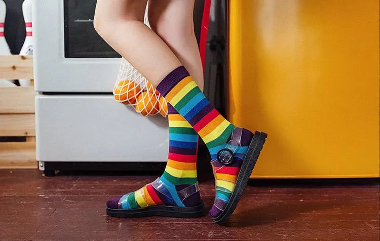 Skater Rainbow Socks