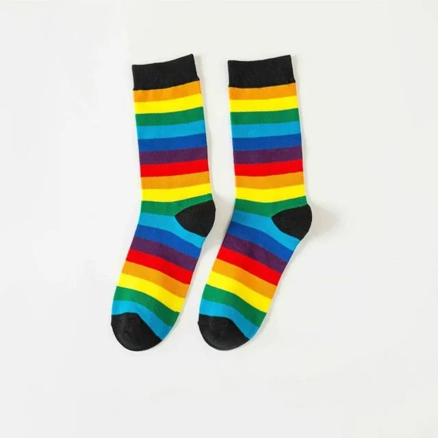 Skater Rainbow Socks