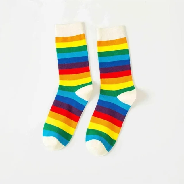 Skater Rainbow Socks