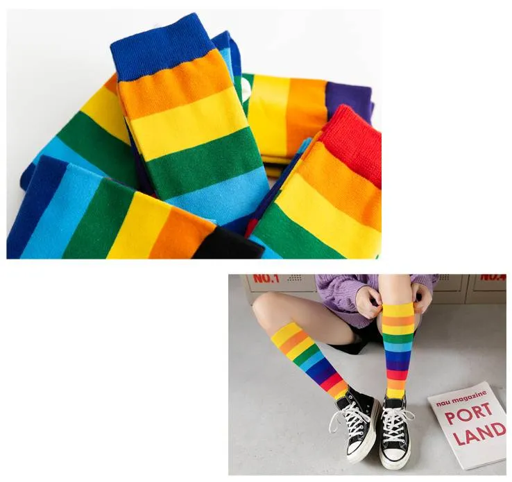 Skater Rainbow Socks