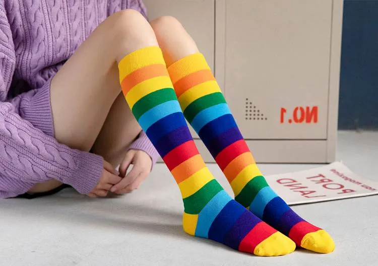 Skater Rainbow Socks