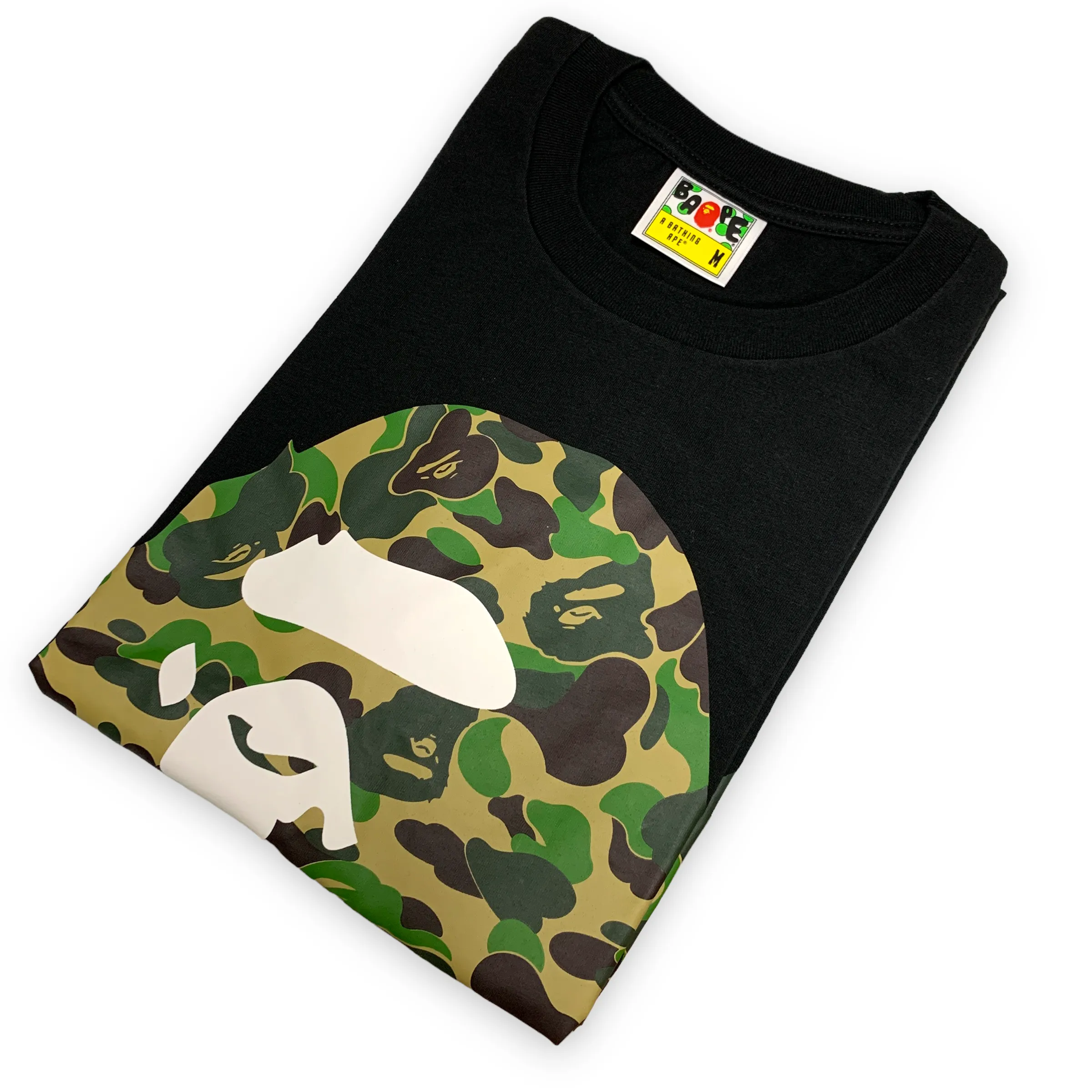 [S~L] DS! Bape ABC Camo Head S/S Tee