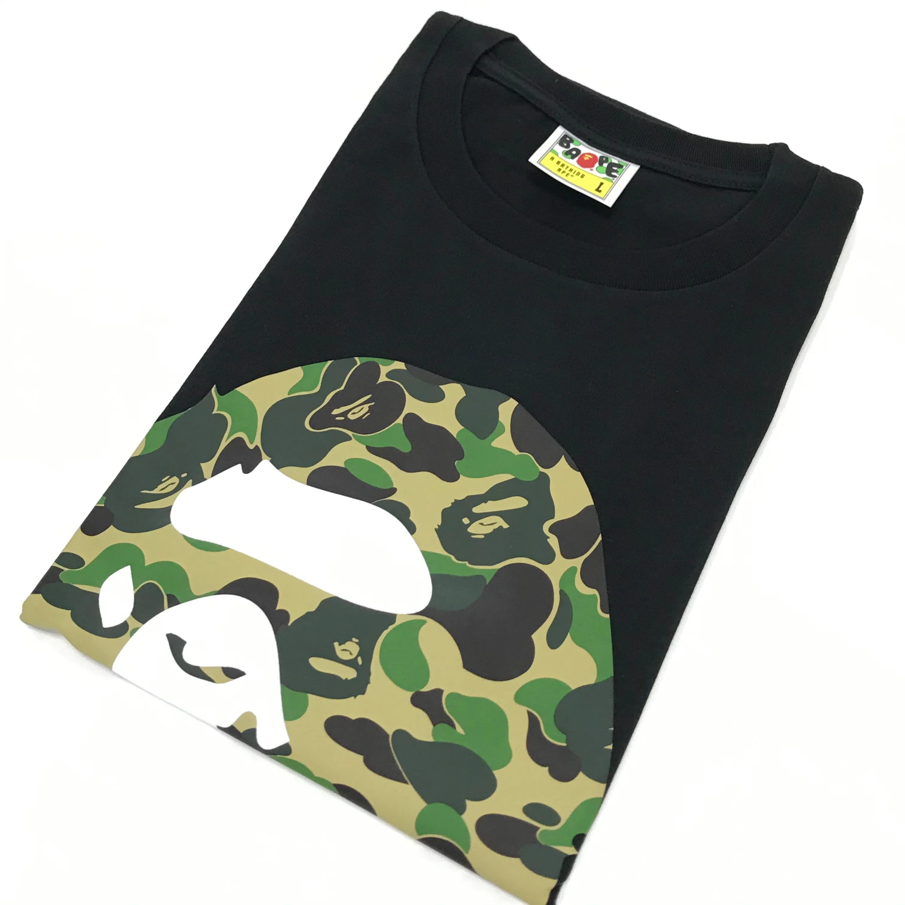 [S~L] DS! Bape ABC Camo Head S/S Tee