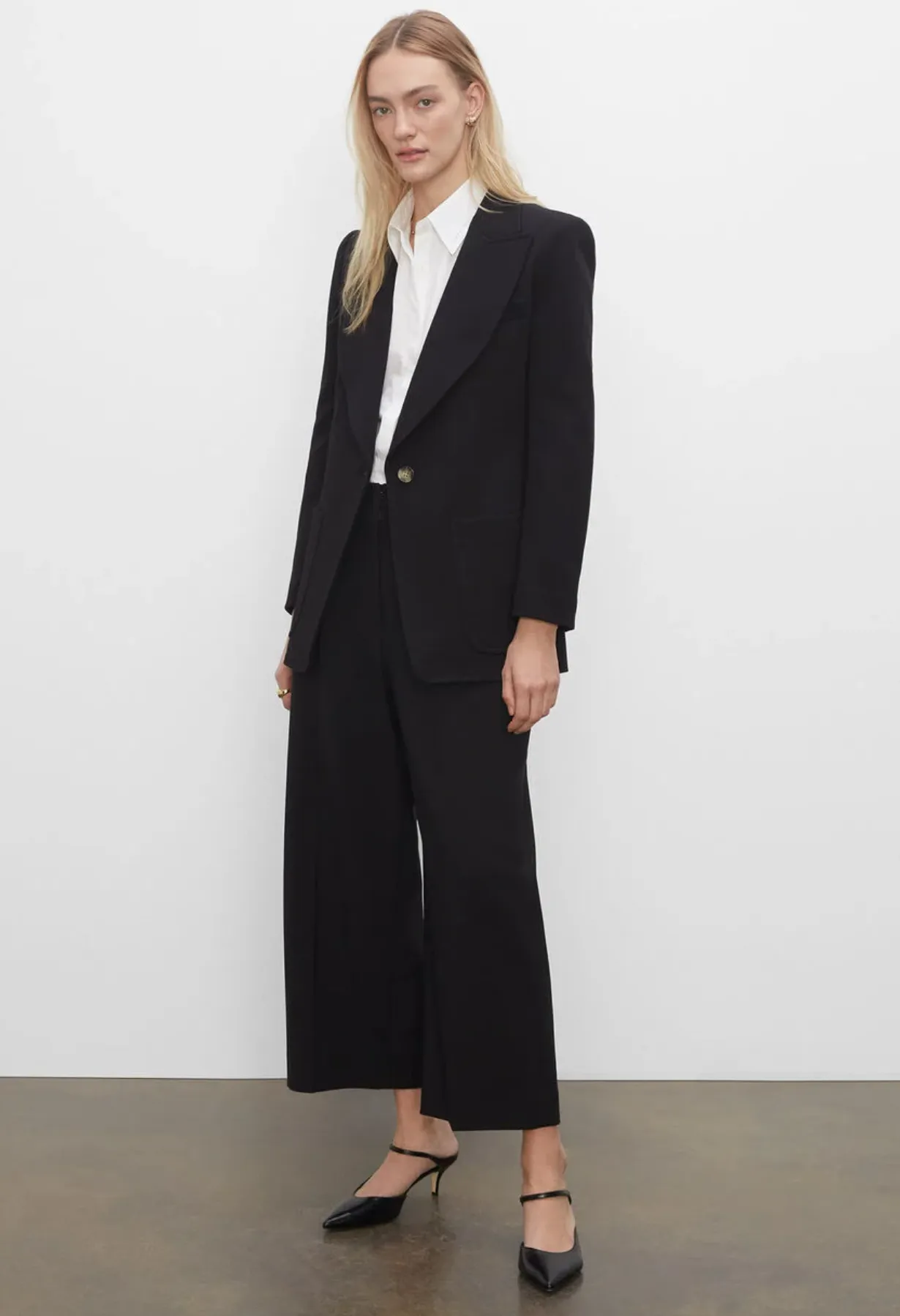 Slim Twill Blazer