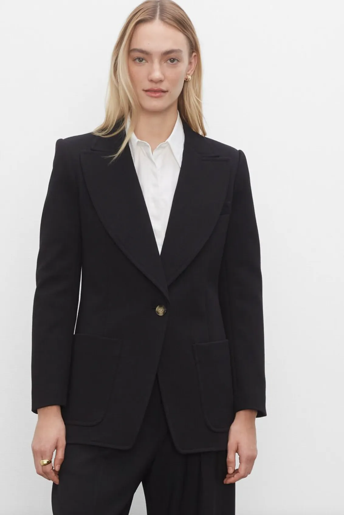 Slim Twill Blazer