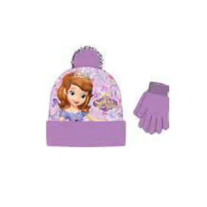 Sofia The First 2 Piece Beanie & Glove Set