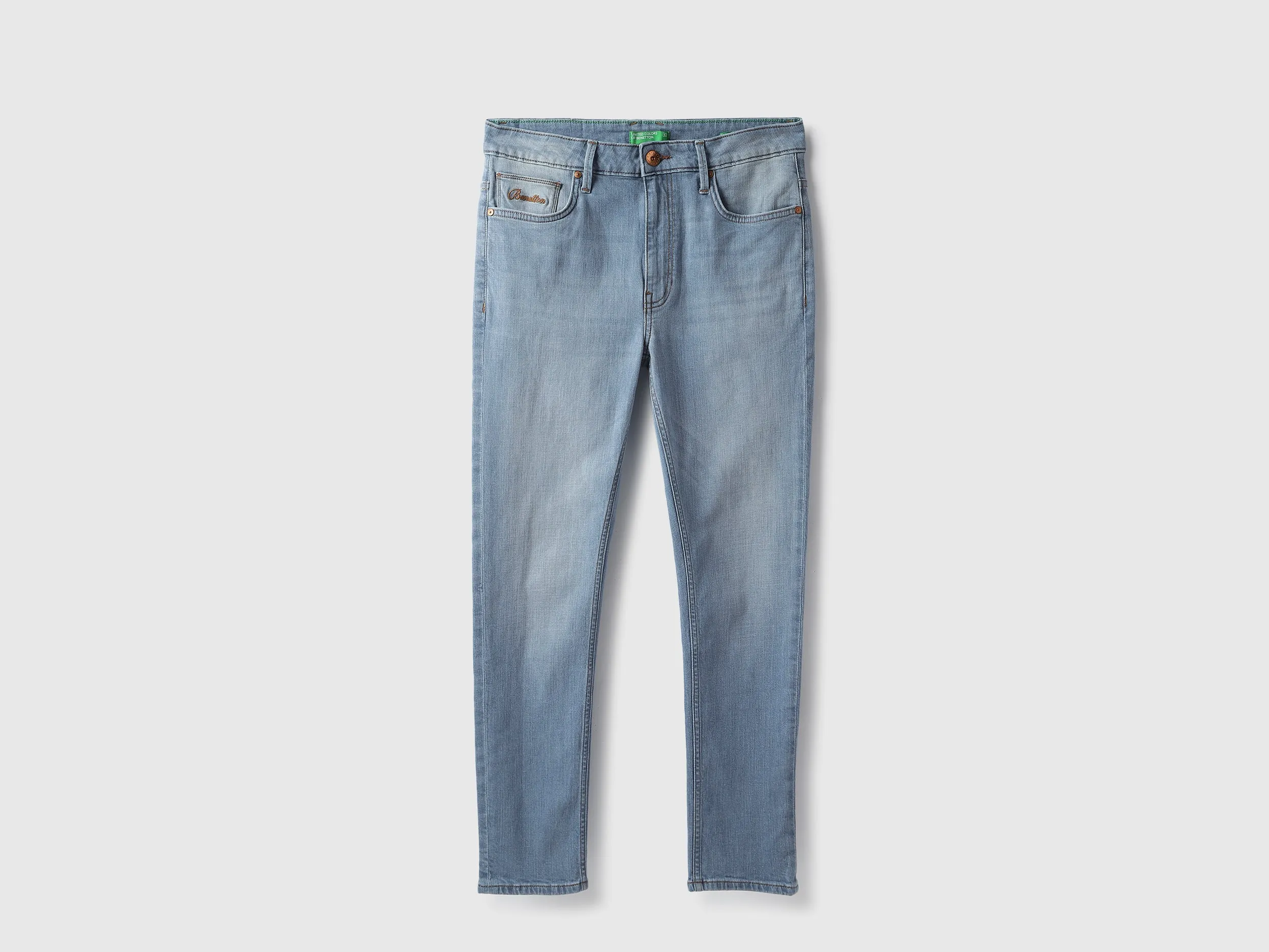 Solid Low Crotch Fit Jeans