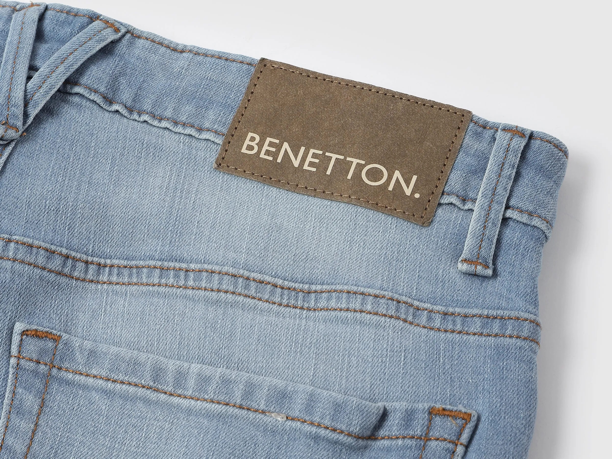 Solid Low Crotch Fit Jeans