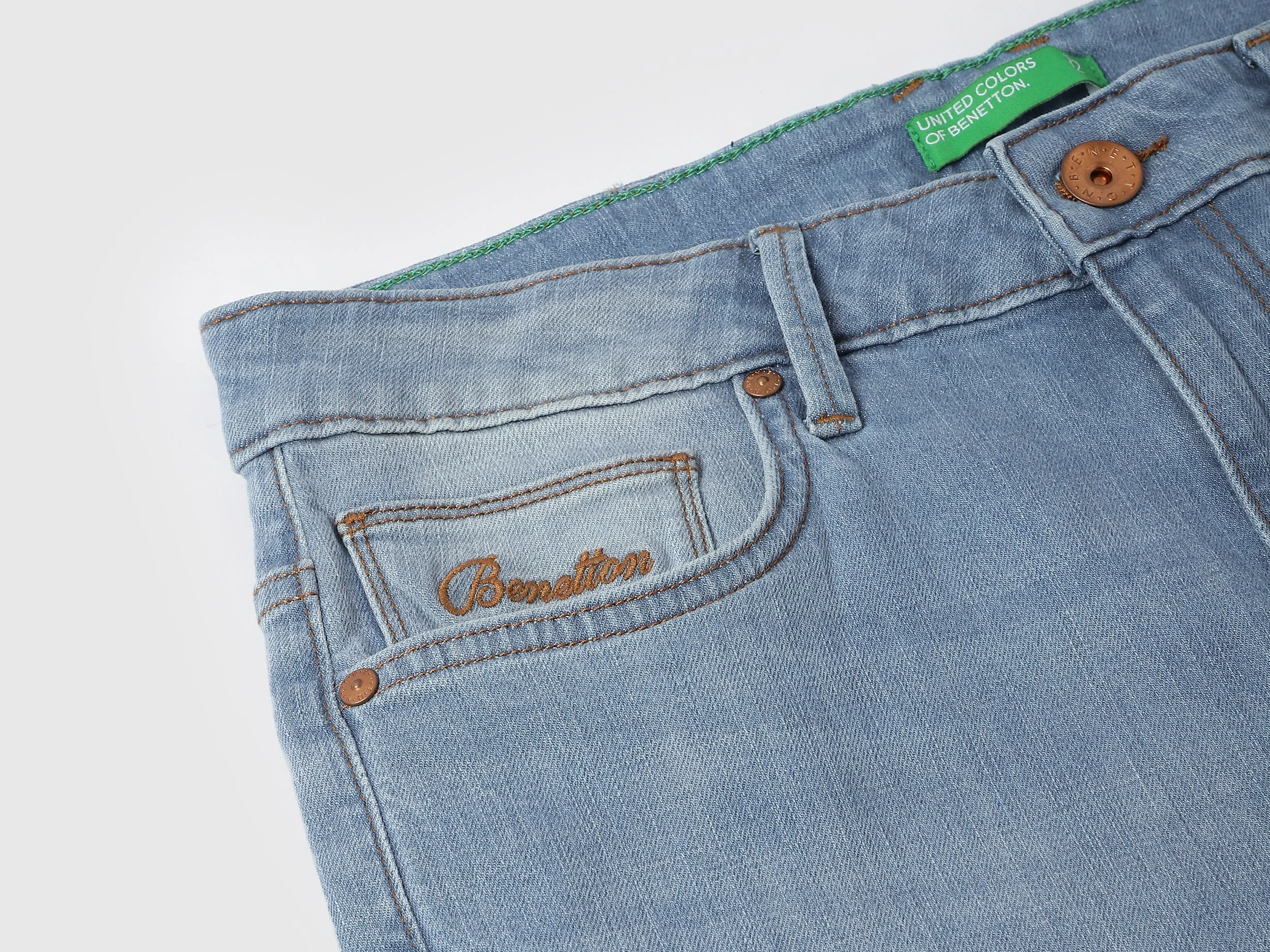 Solid Low Crotch Fit Jeans