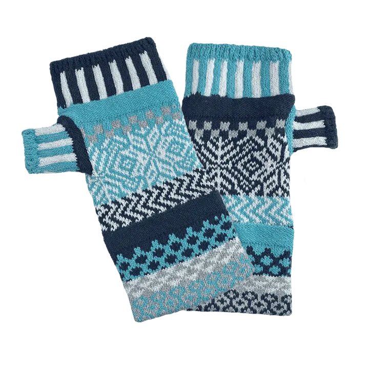 Solmate Mismatched Fingerless Mittens