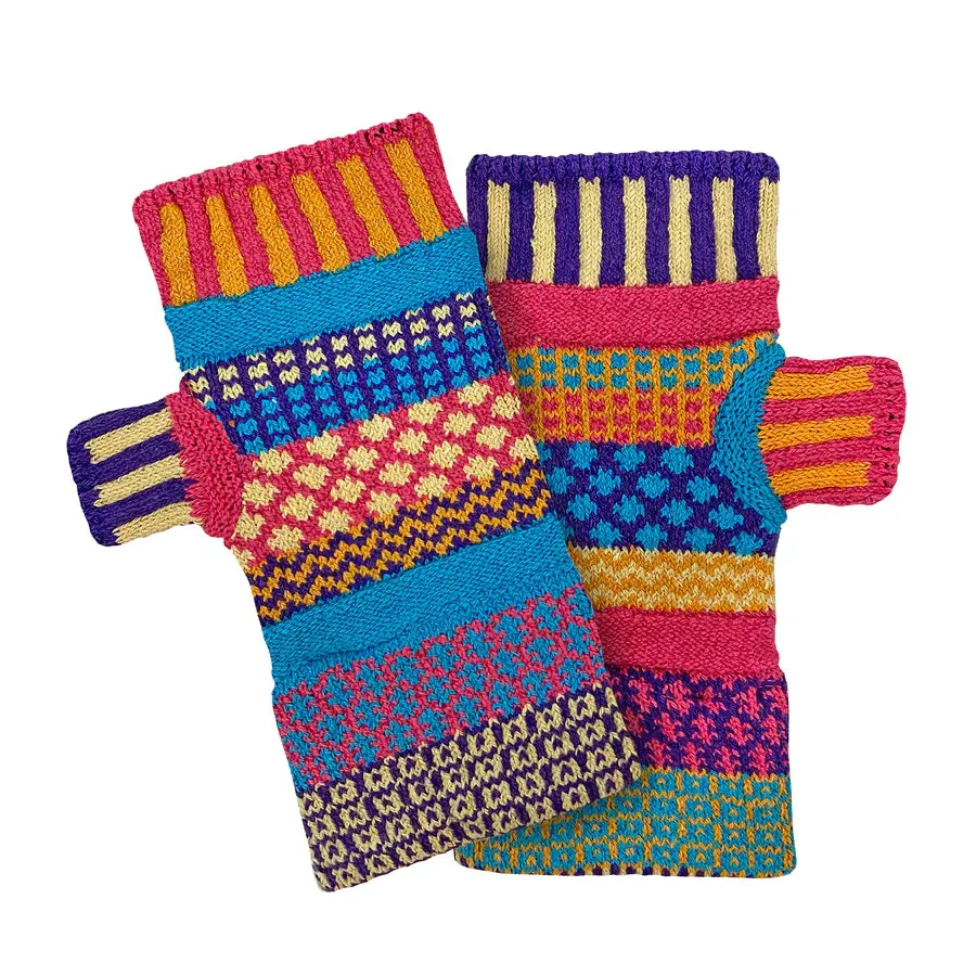 Solmate Mismatched Fingerless Mittens