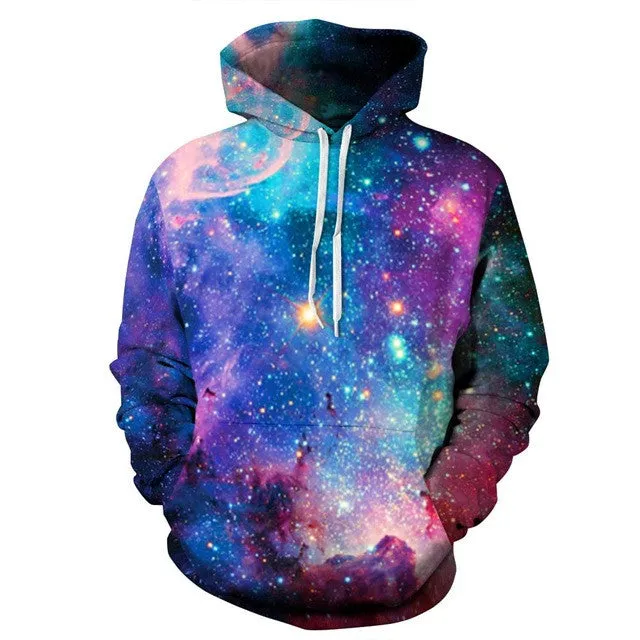 Space Galaxy Alien Edition™ Hoodies