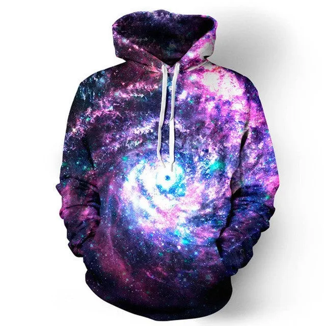 Space Galaxy Alien Edition™ Hoodies
