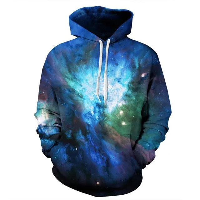 Space Galaxy Alien Edition™ Hoodies