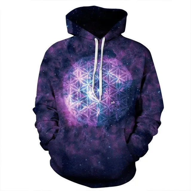 Space Galaxy Alien Edition™ Hoodies