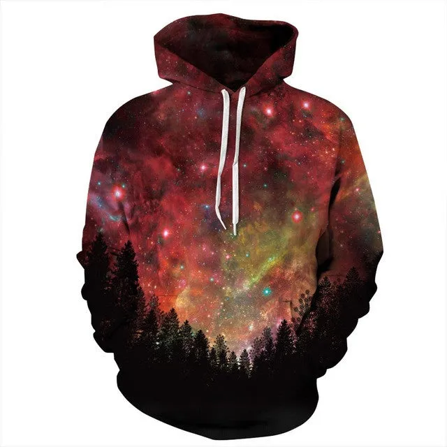 Space Galaxy Alien Edition™ Hoodies