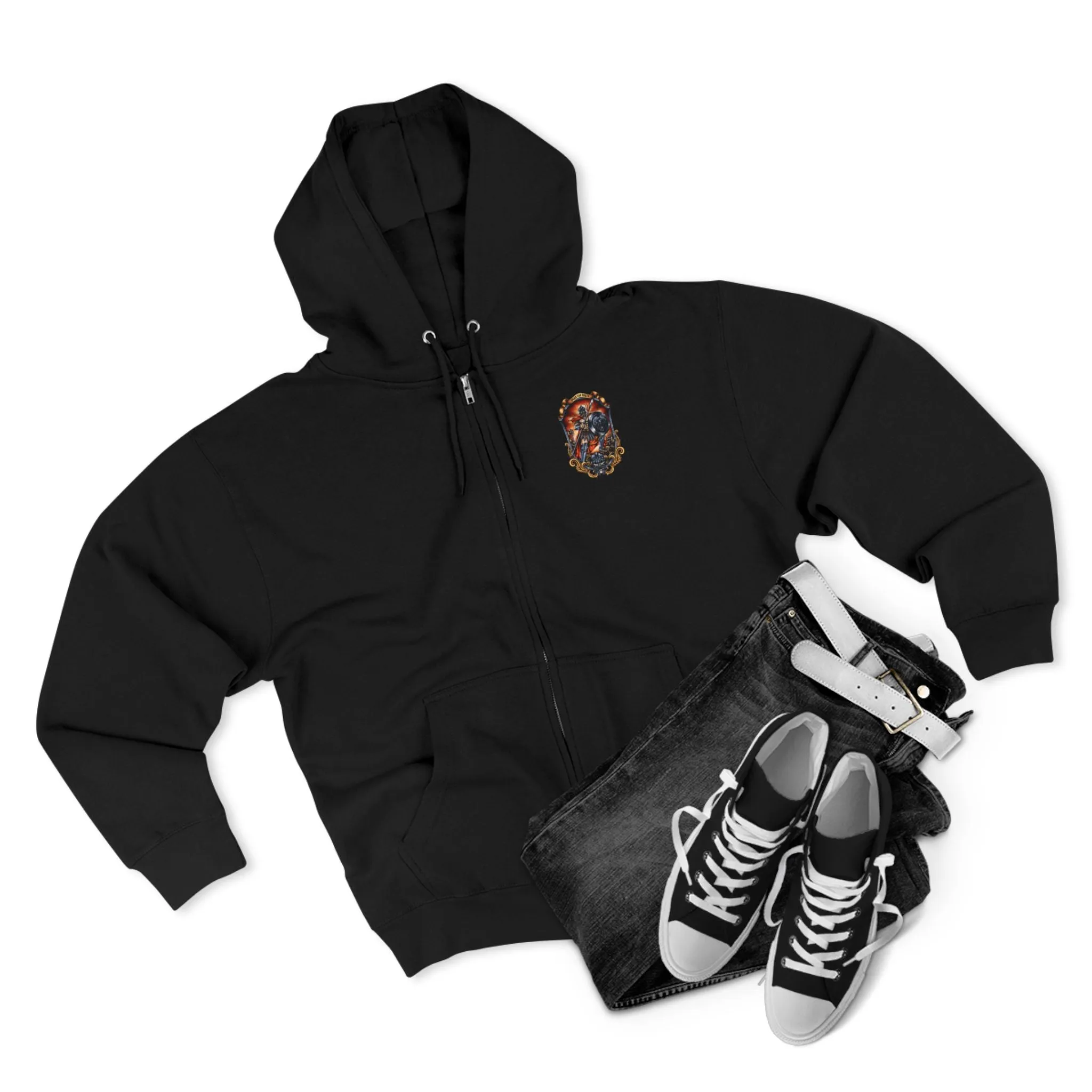 Spear The Truth (Achilles) Unisex Zip Hoodie