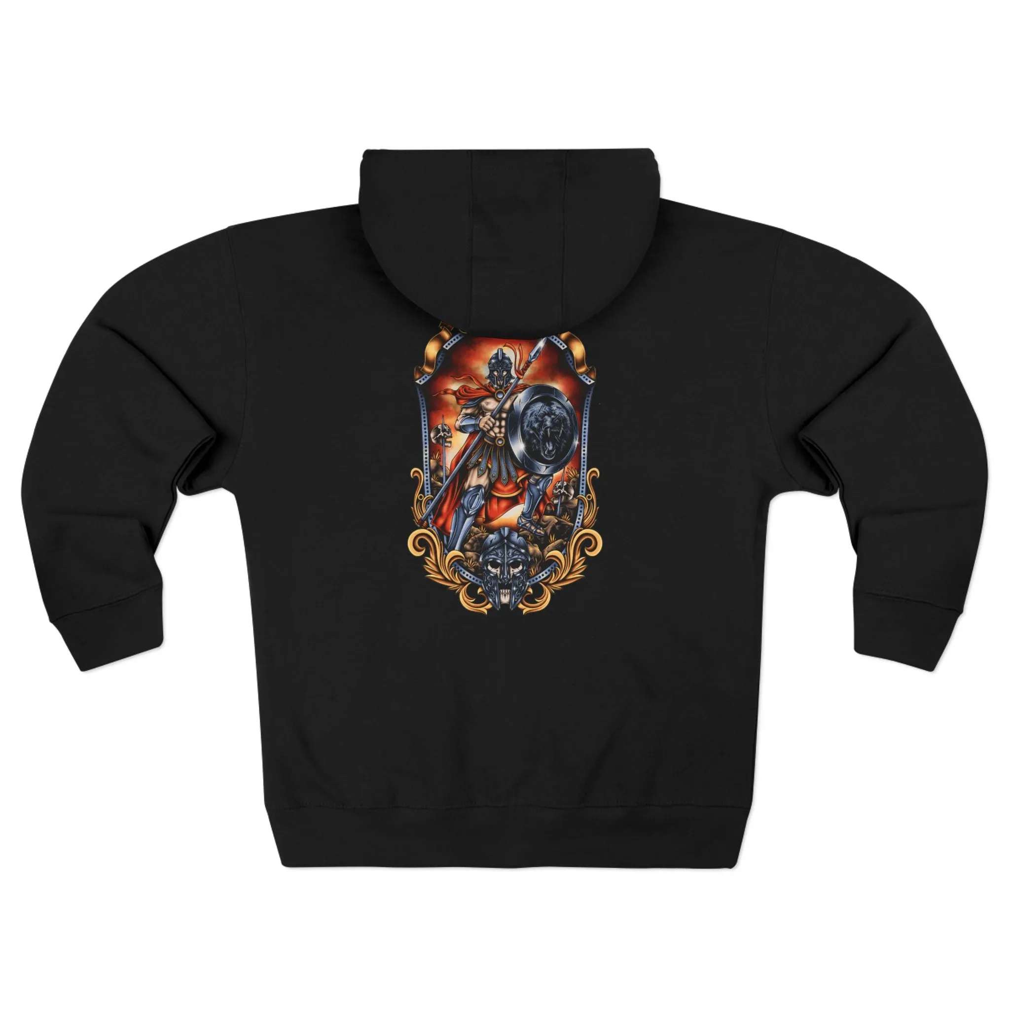 Spear The Truth (Achilles) Unisex Zip Hoodie