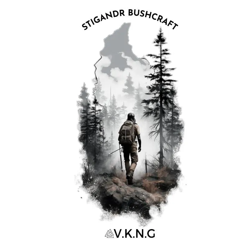 Stigandr Bushcraft Walker V.K.N.G™  Hoodie