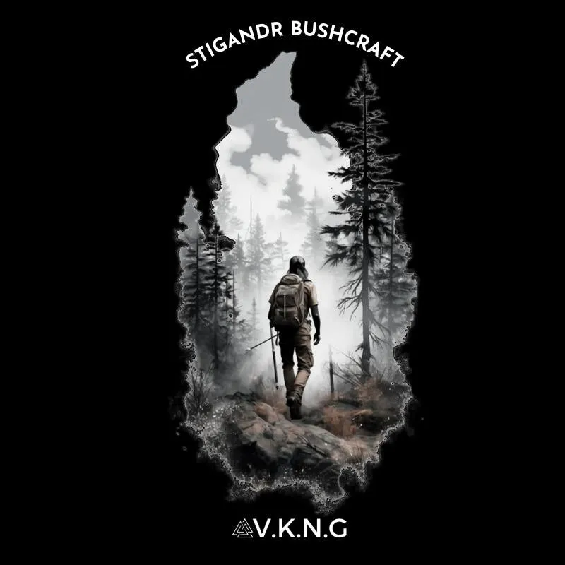 Stigandr Bushcraft Walker V.K.N.G™  Hoodie