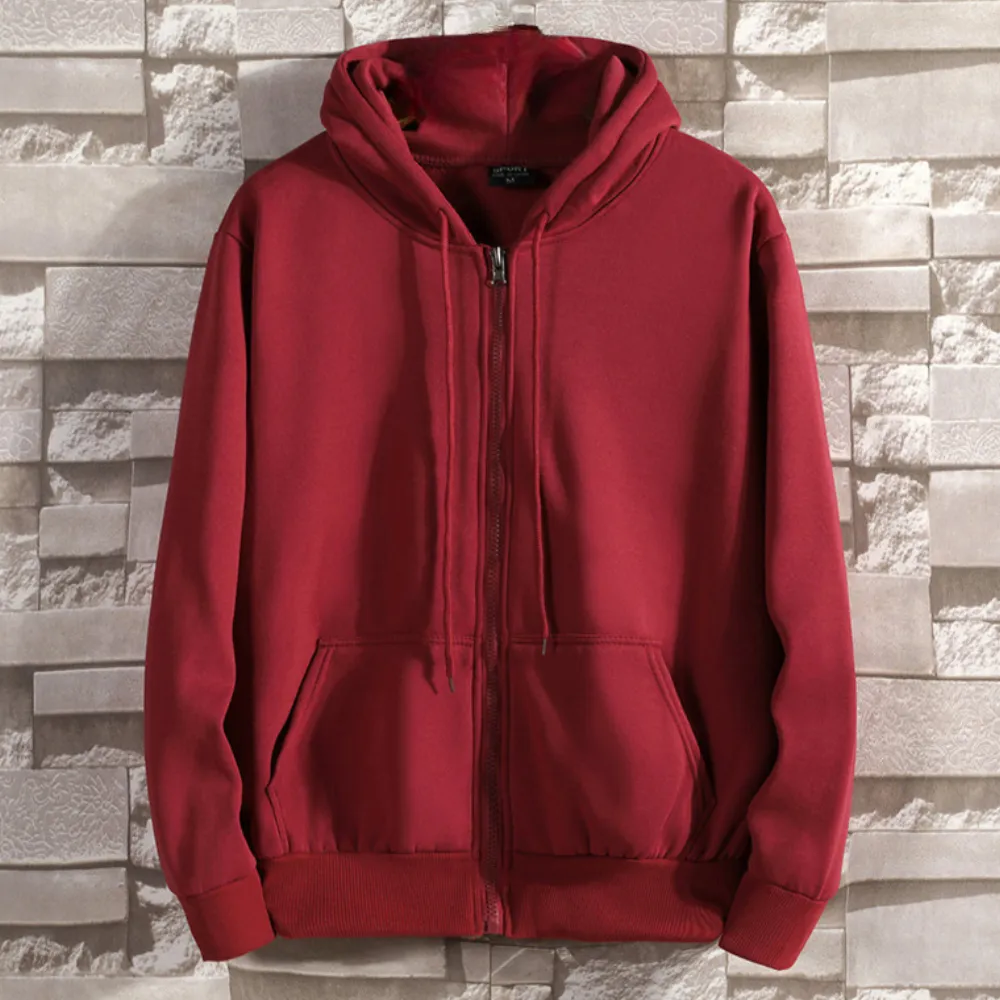 Stylish zip-up hoodie for men by Lorand