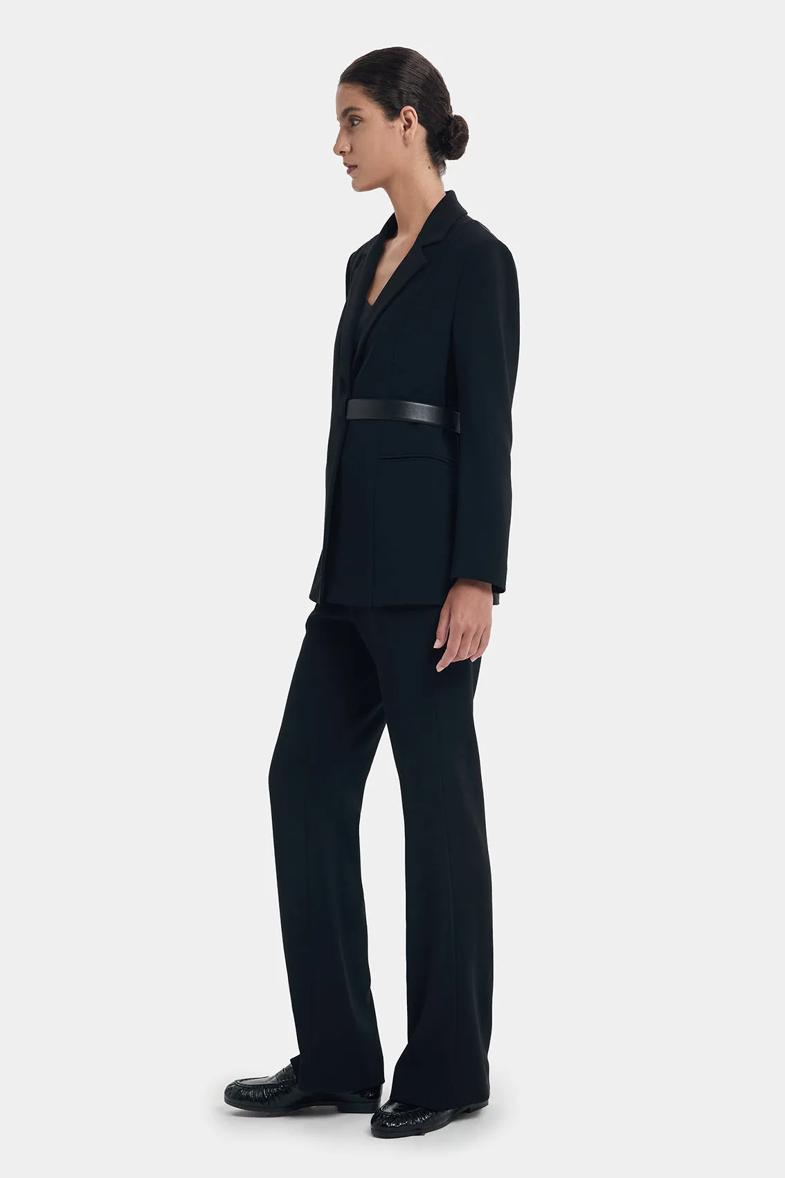 TAILORED BELT BLAZER