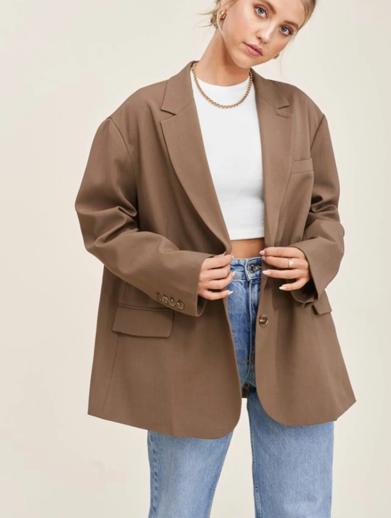The casual friday oversized blazer *4 COLORS*