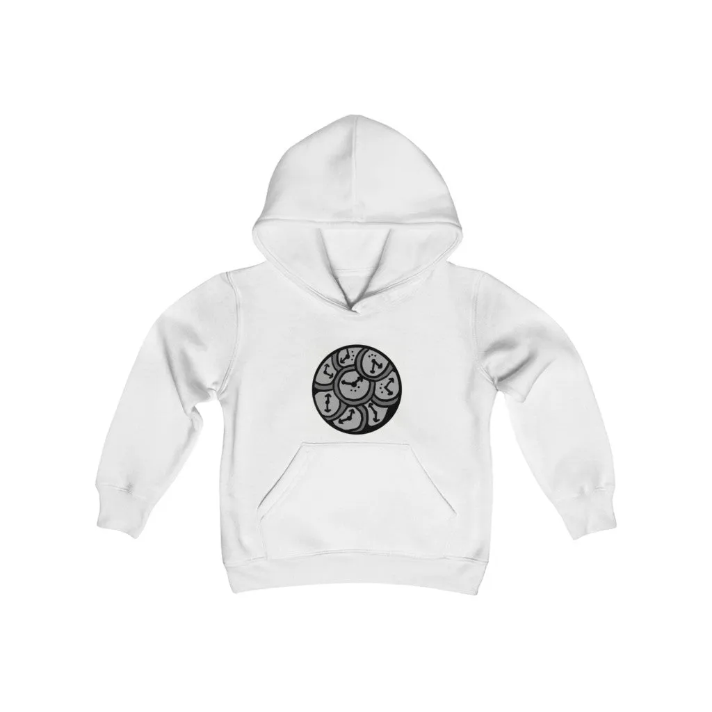 The Clocks  Youth Heavy Blend Hooded Sweatshirt