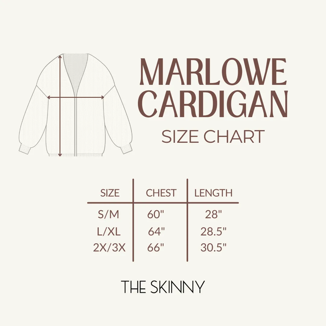The Marlowe Cardigan x Siera Bearchell - Linen - PLUS